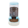 Distributeur de Croquettes Chat Transparent Bleu - Vraiment-chat