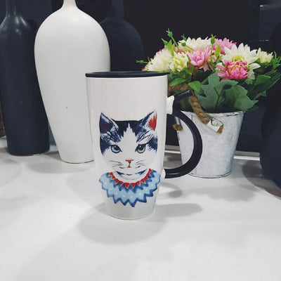 Grand Mug à café Chat - Vraiment-chat