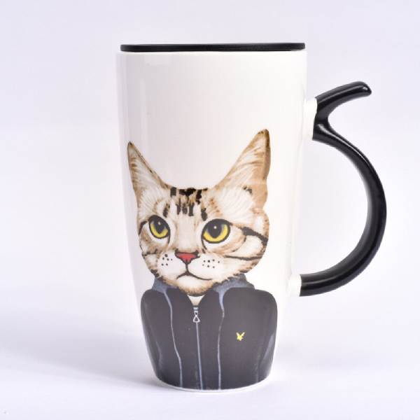 Grand Mug à café Chat - Vraiment-chat