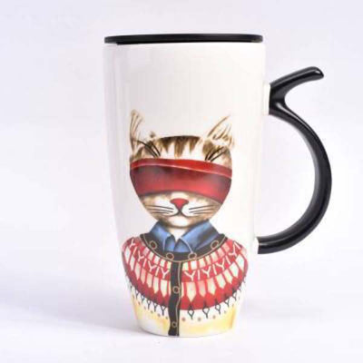 Grand Mug à café Chat - Vraiment-chat