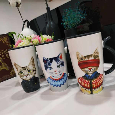 Grand Mug à café Chat - Vraiment-chat