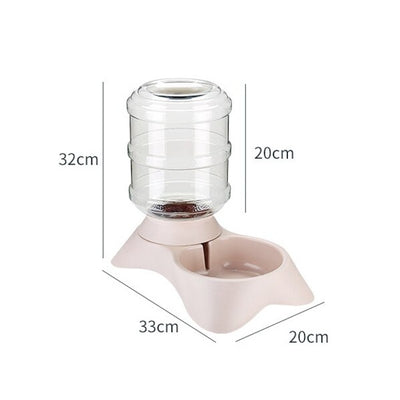 Gros Distributeur à eau Beige - Vraiment-chat