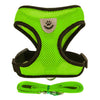 Harnais pour Chat Respirant vert- vraiment-chat