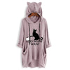 Hoodie Chat - Femme I do what I want - Vraiment-chat