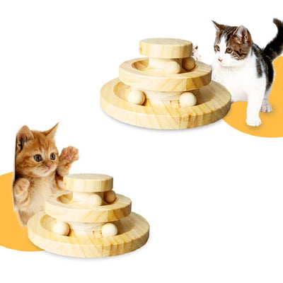 Jouet chat interactif en bois - Vraiment-chat