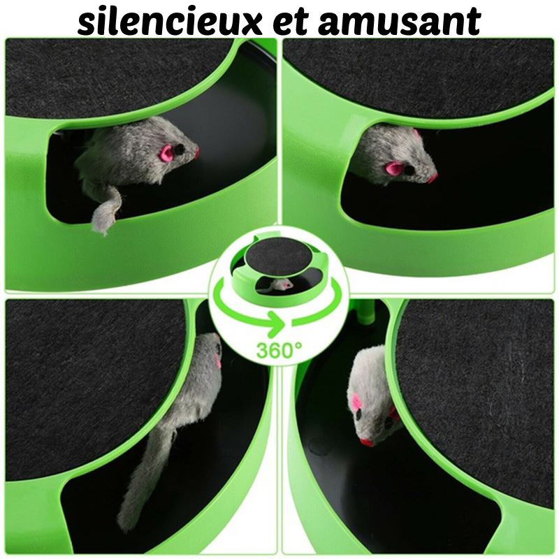 Jouet pour chat interactif avec Souris
