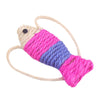 Jouet pour Chat <br/>Poisson en Sisal Rose - Vraiment-chat