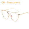 Lunettes Style Chat Transparentes - Vraiment-chat