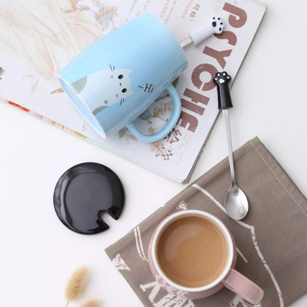 Mug Chat Bonjour - Vraiment-chat