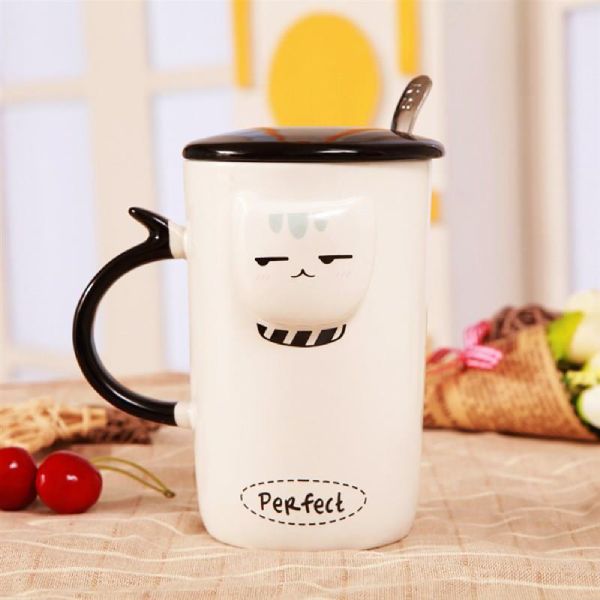 Mug Tête de Chat en 3D - Vraiment-chat