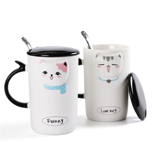 Mug Tête de Chat en 3D - Vraiment-chat