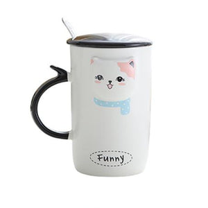 Mug Tête de Chat en 3D - Vraiment-chat