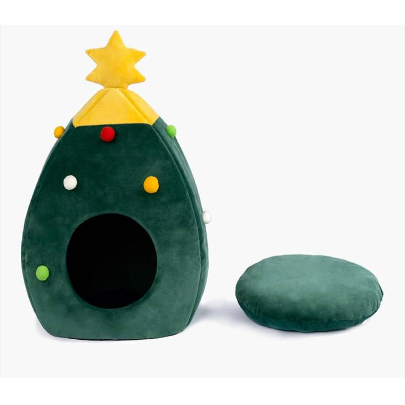 Niche de Noël pour les Chats