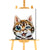 Peinture par Numéro Chat qui grimace - Vraiment-chat