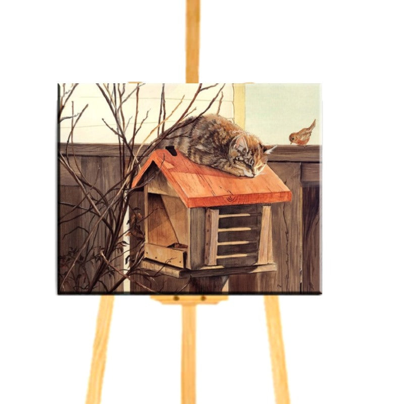 Peinture par numéro Chat sur Maison - Vraiment-chat