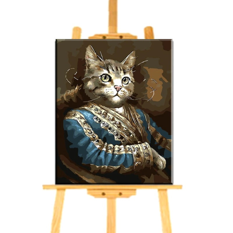 Peinture par numéro Chat Aristocrate - Vraiment-chat