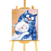 Load image into Gallery viewer, Peinture par Numéro Chat Bleu et Blanc - Vraiment-chat