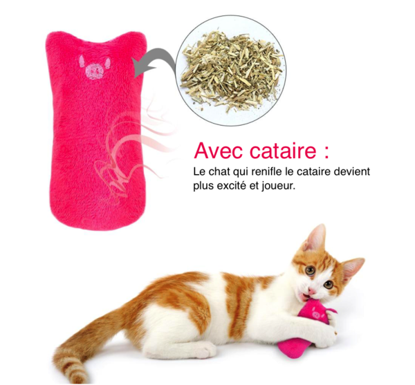 Jouet en Peluche Pour Chat Chauchisson - Vraiment-chat