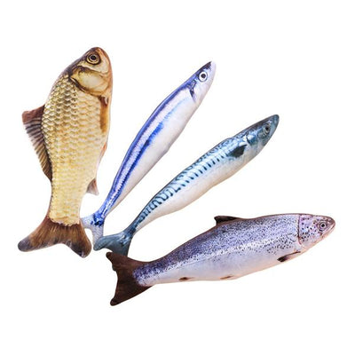 Jouet pour Chat <br/>Peluche Poisson pour Chat - Vraiment-chat