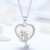 Pendentif couple de chats (Argent) - Vraiment-chat