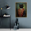 Load image into Gallery viewer, Poster de chat noir Aristocrate - Vraiment-chat