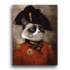 Poster Chat Gris Napoléon - Vraiment-chat