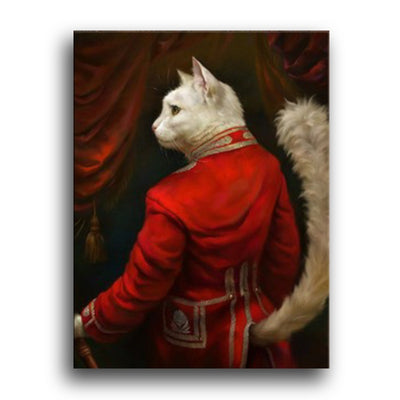 Poster de chat rouge - Vraiment-chat