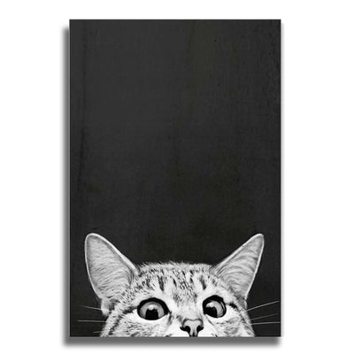 Poster le Chat Noir - Vraiment-chat
