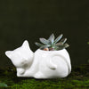 Pot en Céramique Chat pour Bureau - Vraiment-chat