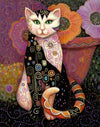 Poster Chat Art Nouveau - Vraiment-chat