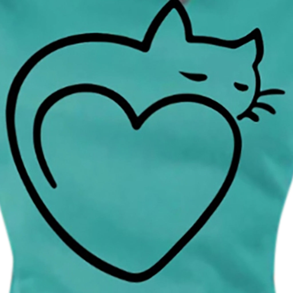Sweat-shirt Coeur de chat - Vraiment-chat