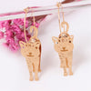 Boucles d'Oreilles Chat Articulé - Vraiment-chat