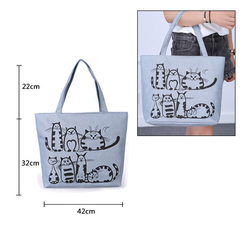 Sac Cabas Chat - Vraiment-chat