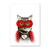 poster de chat à lunettes - Vraiment-chat