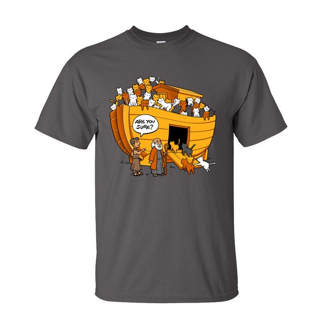 Tee shirt Humour Chat et Noé
