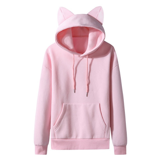 Sweat avec Oreilles de Chat