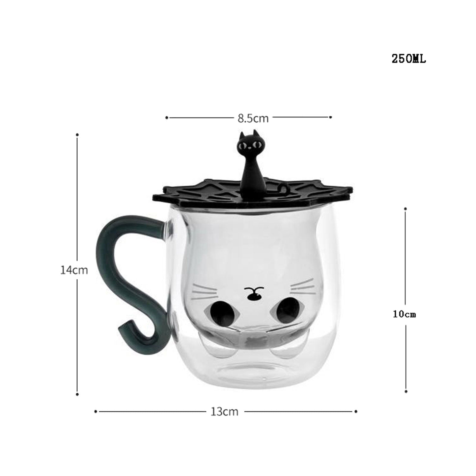Tasse Chat Originale avec couvercle