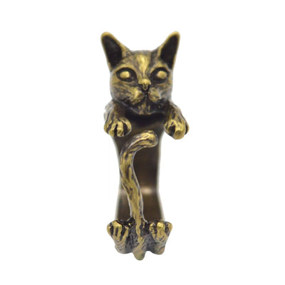 Bague Chat Vintage - Vraiment-chat