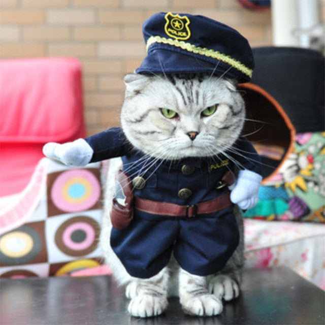 Déguisement Chat Noir Police - Vraiment-chat