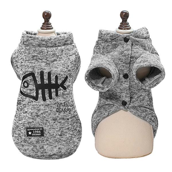 Pull Chat à boutons - Vraiment-chat
