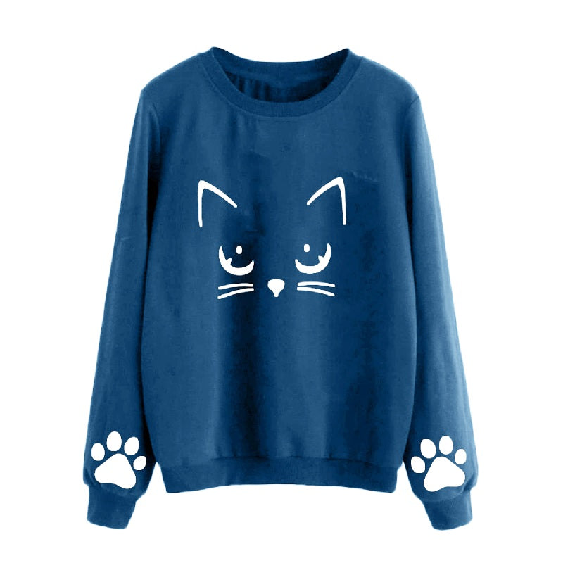 Pull Kangourou Chat  J'aime Vraiment Chat