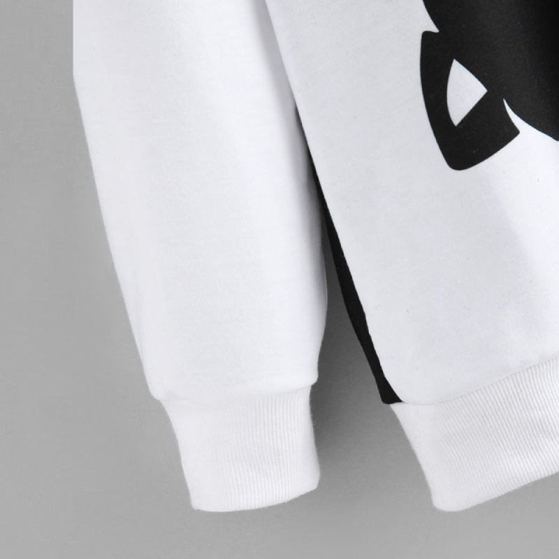 Pull Noir et Blanc Chat - Vraiment-chat