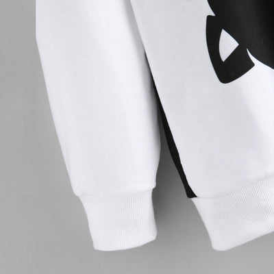 Pull Noir et Blanc Chat - Vraiment-chat