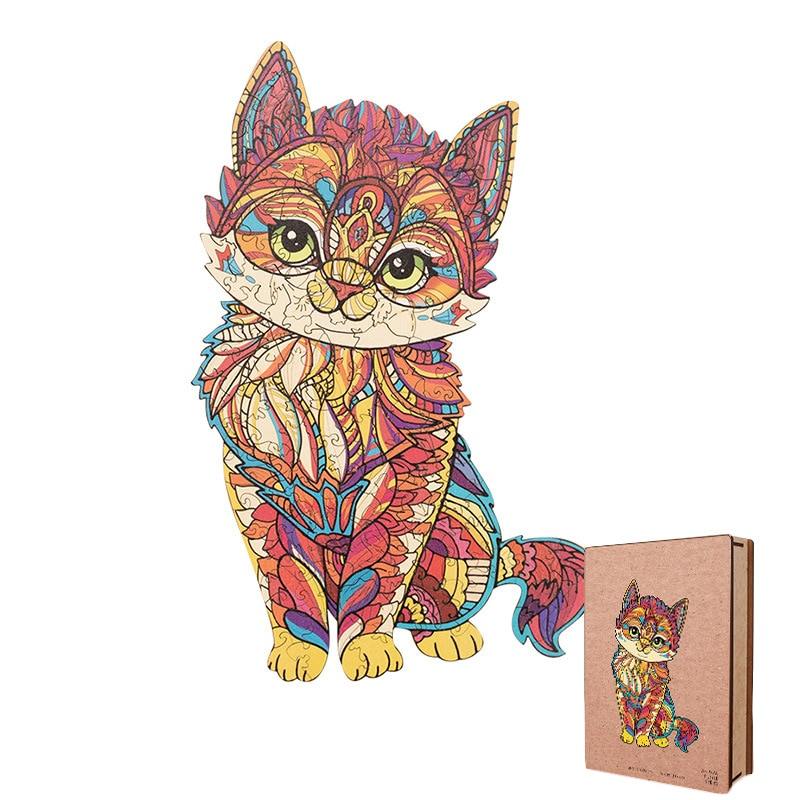 Puzzle de Chaton en Bois - Vraiment-chat