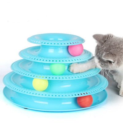 Jouet Ludique pour Chat en Pyramide - Vraiment-chat