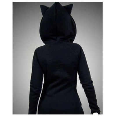 Hoodie aux Oreilles de Chat - Vraiment-chat