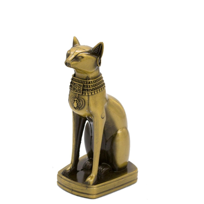 Statue de Chat Egyptien en Métal - Vraiment-chat