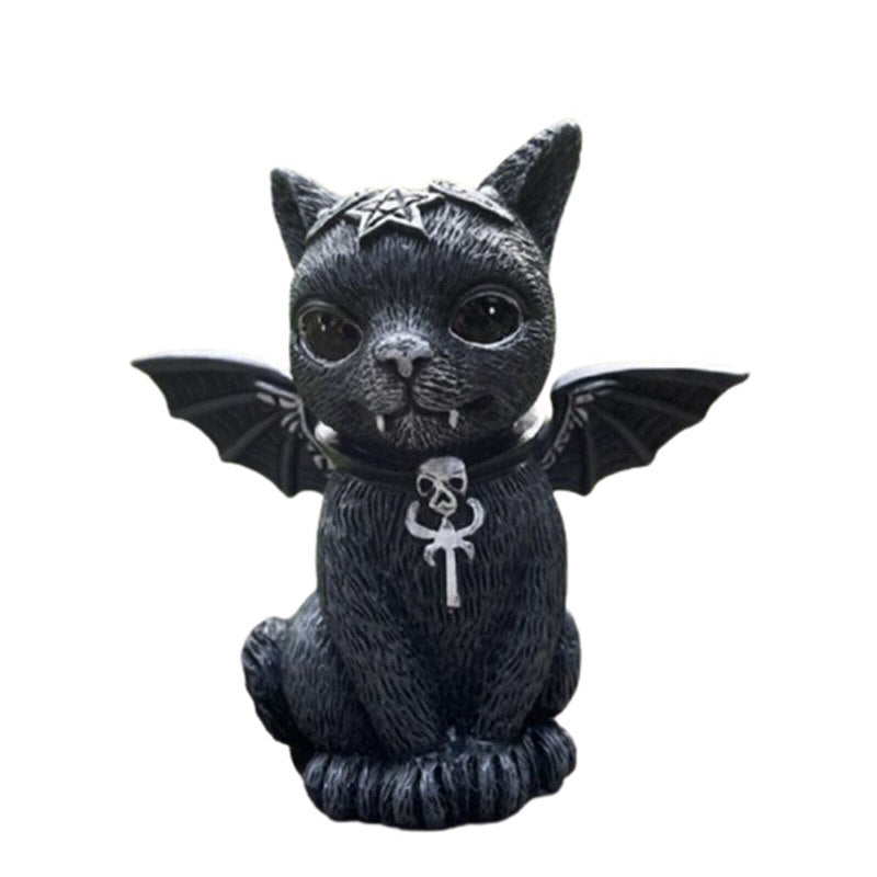 Statue Chat Extérieur Halloween