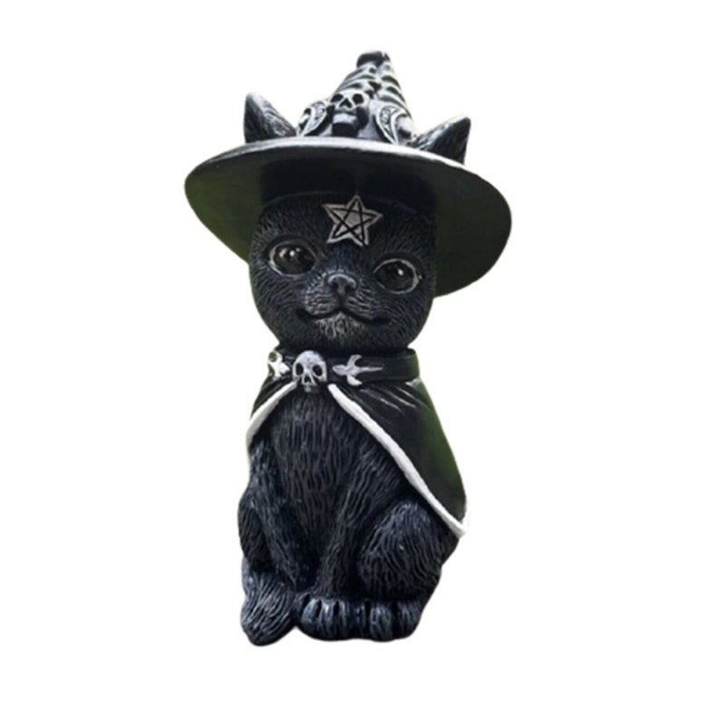 Statue Chat Extérieur Halloween