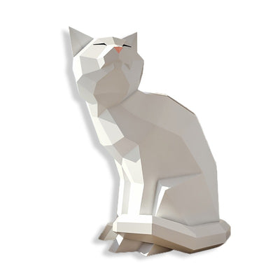 Statue de Chat qui inspire à monter soi-même - Vraiment-chat